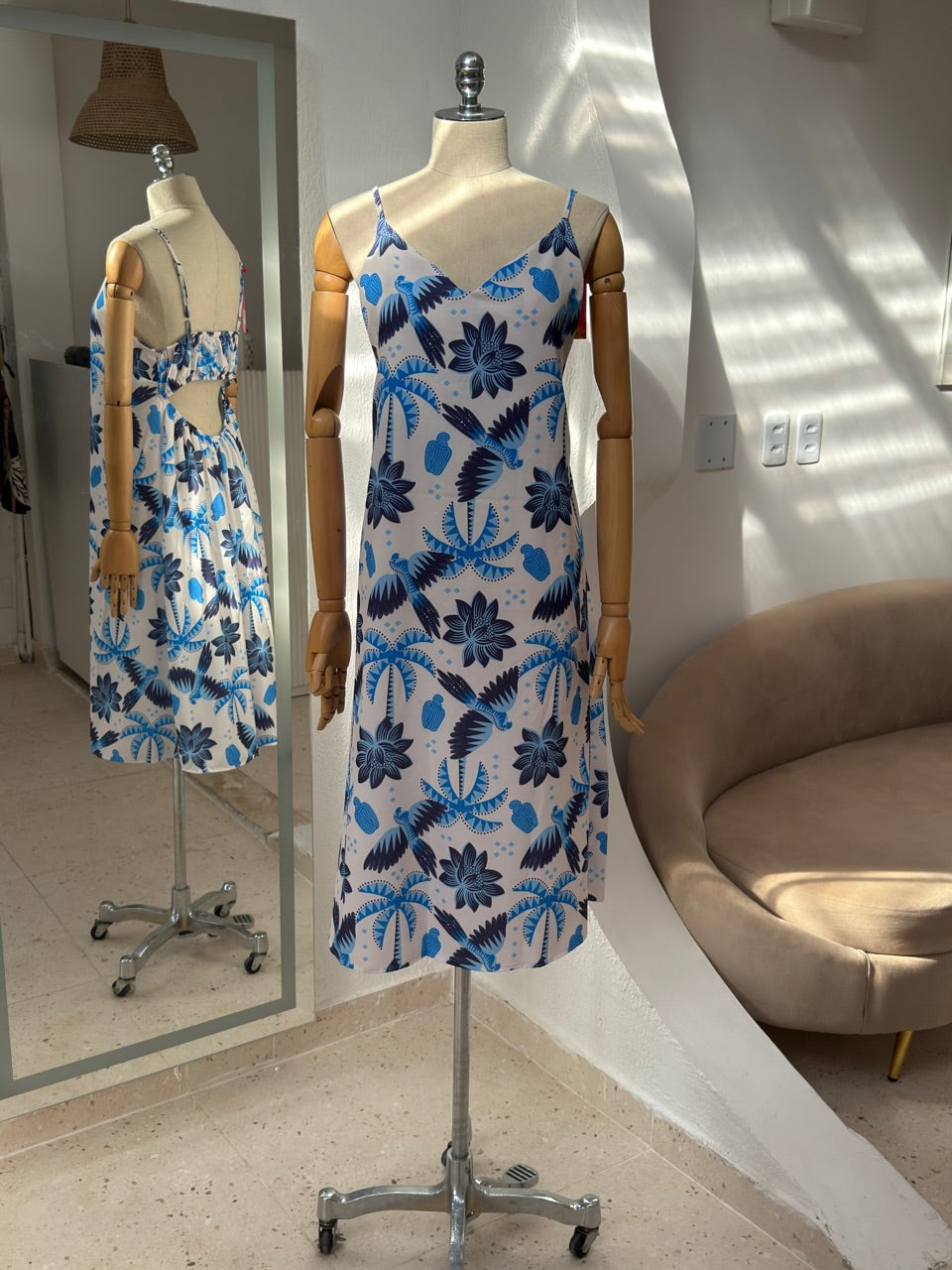 Vestido Micaele - Passaros
