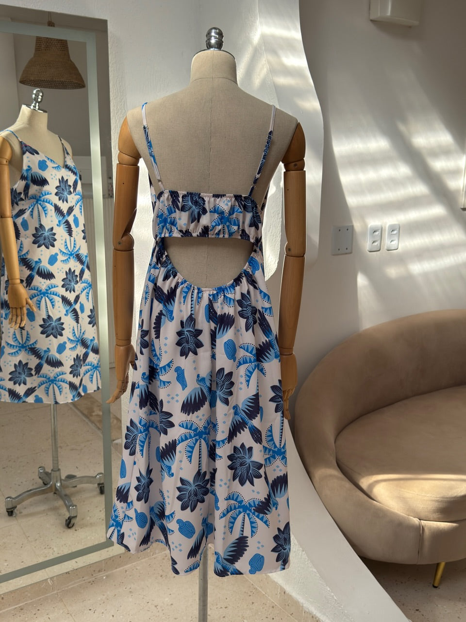 Vestido Micaele - Passaros