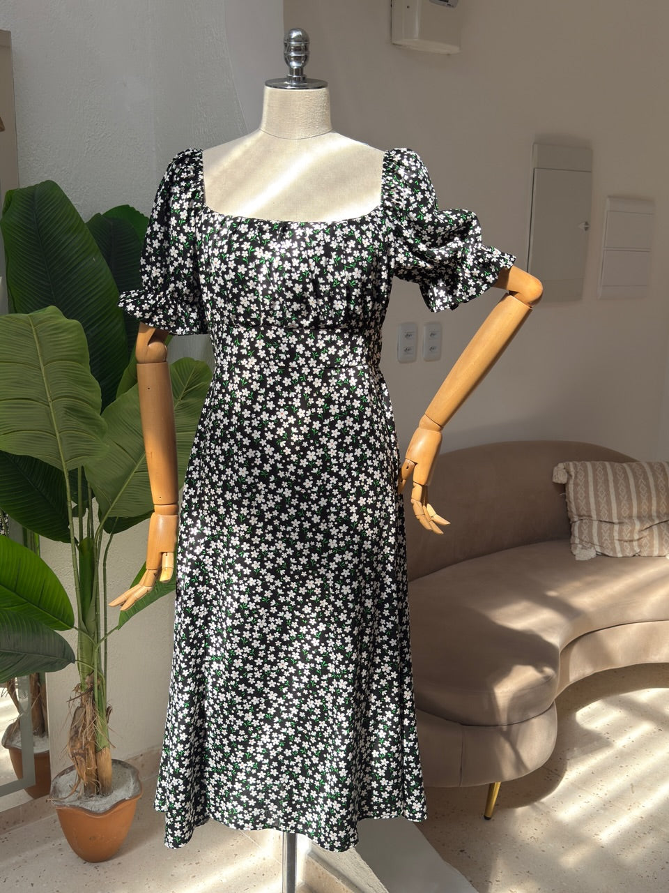 Vestido Débora - Preto