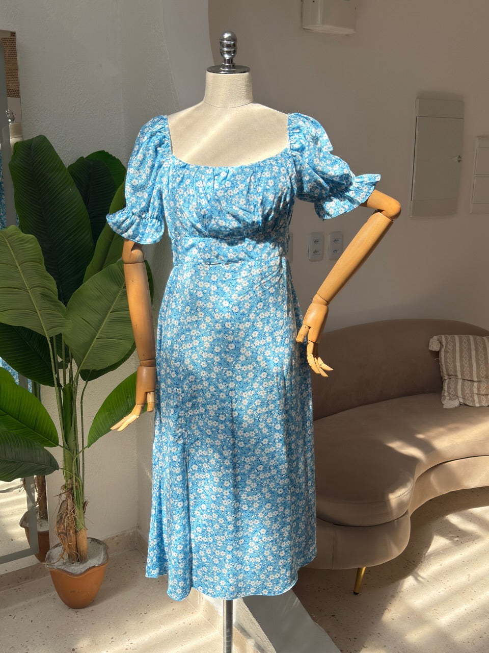 Vestido Débora - Azul