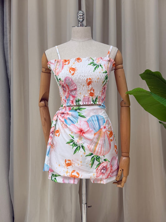 Short Saia Mia - Concha do mar