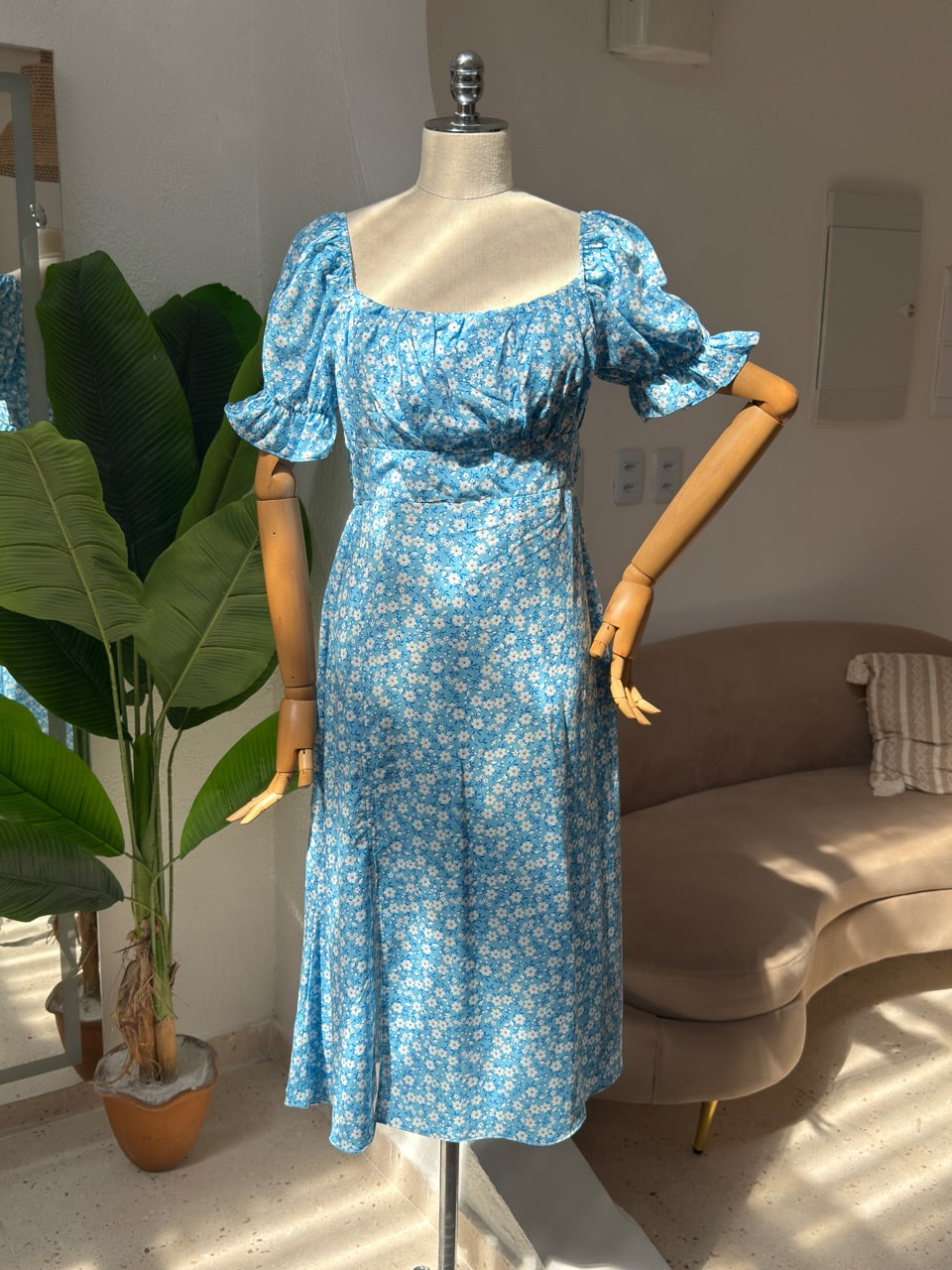 Vestido Débora - Azul