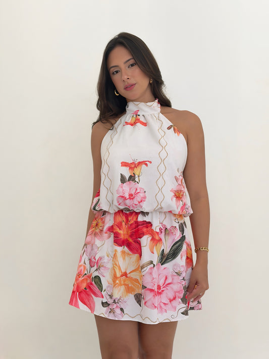 Vestido Macaquinho - Lírio