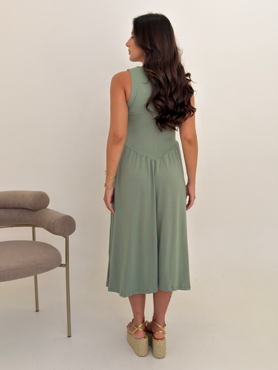 Vestido Bruna - Verde