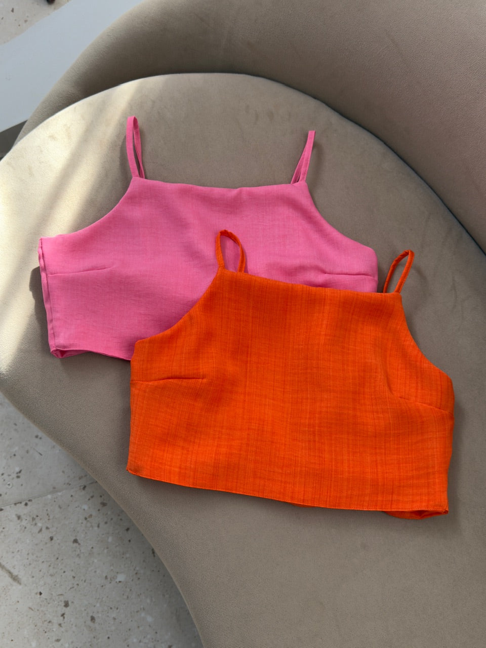 Cropped Hadassa - Laranja