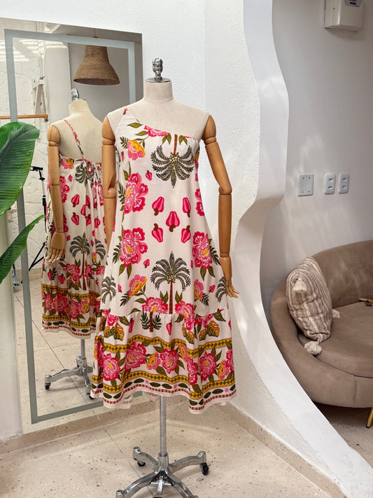 Vestido Nivia - Floral Off