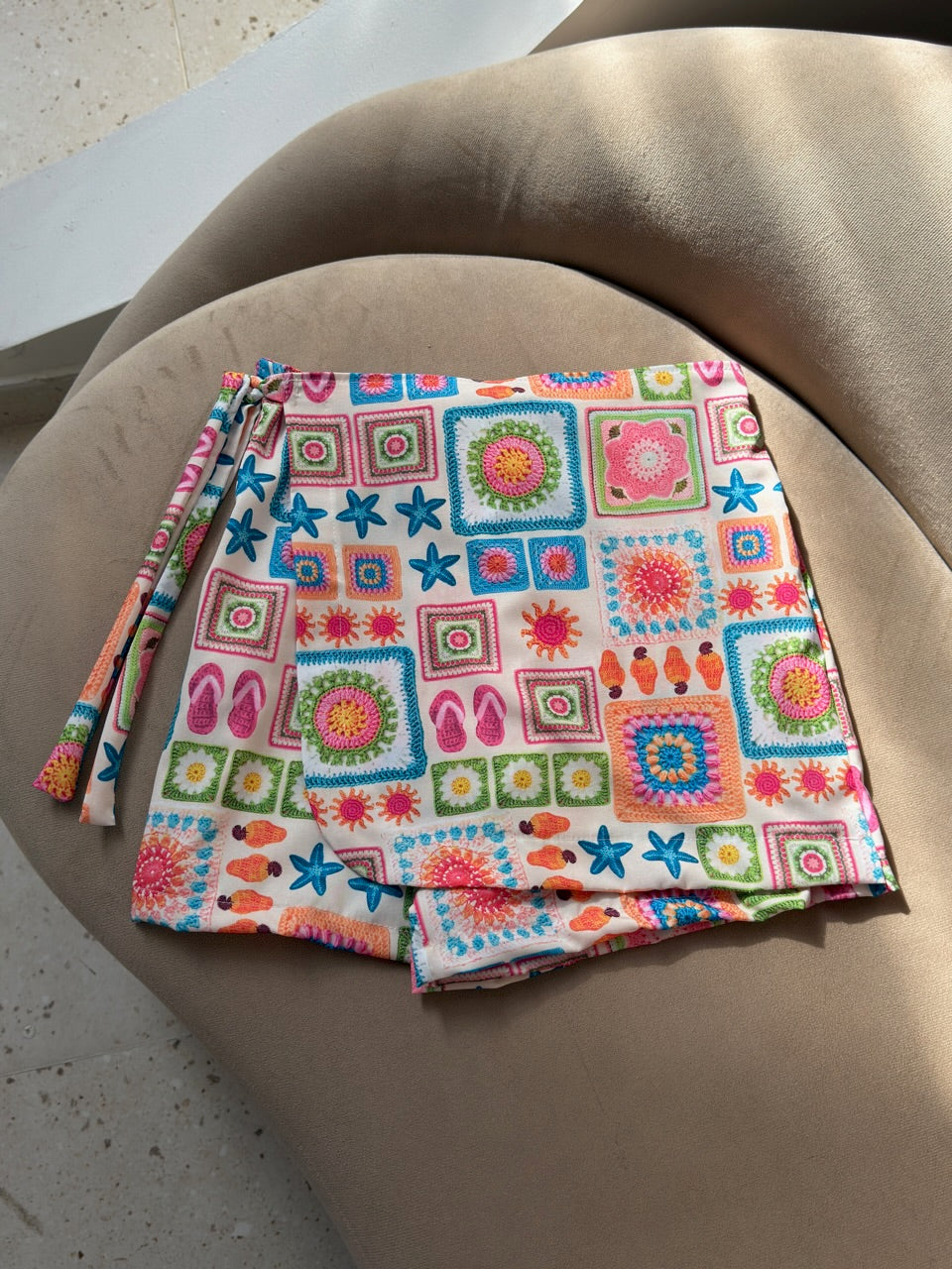 Short Saia Mia - Figurinha