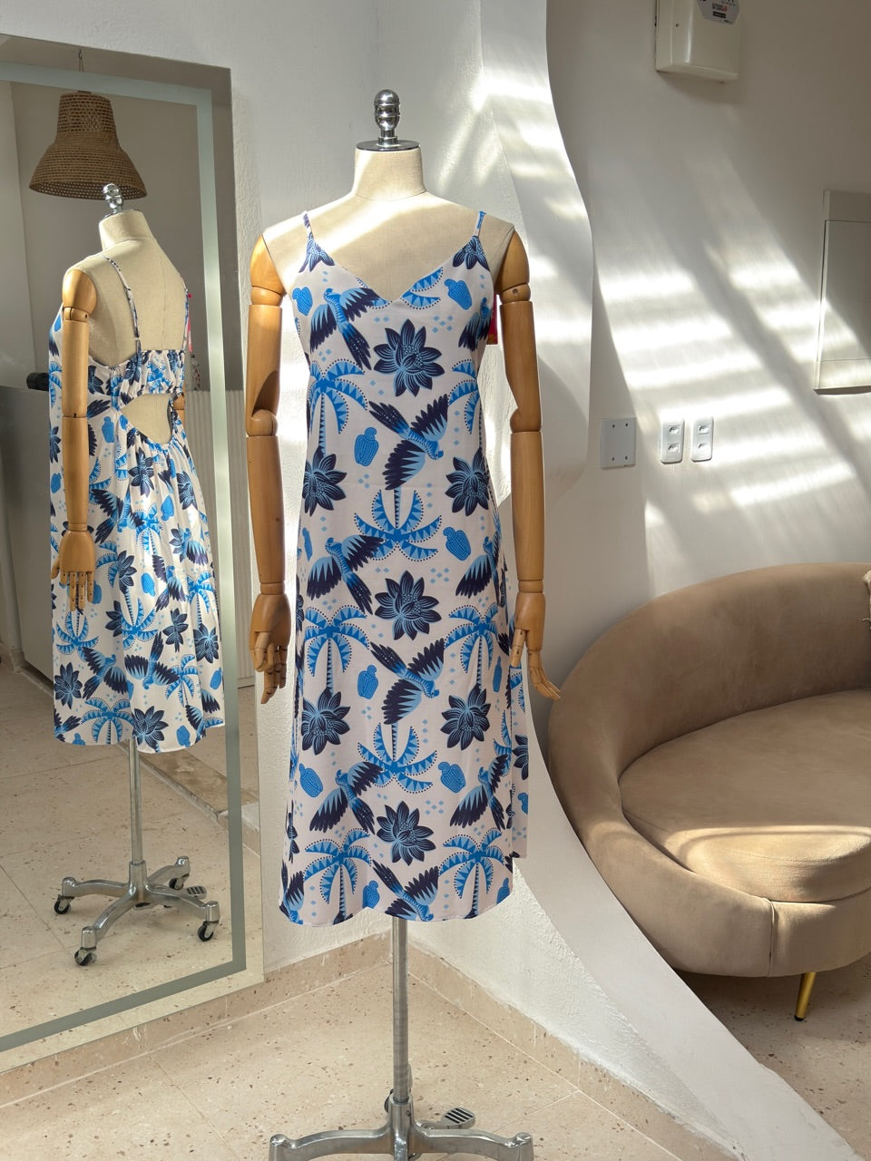 Vestido Micaele - Passaros