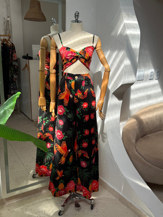 Conjunto Luciana - Barrado preto