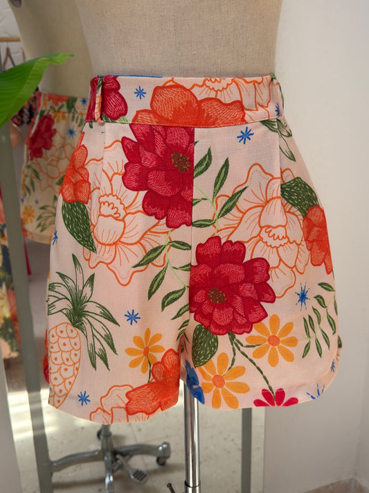 Short Social - Abacaxi