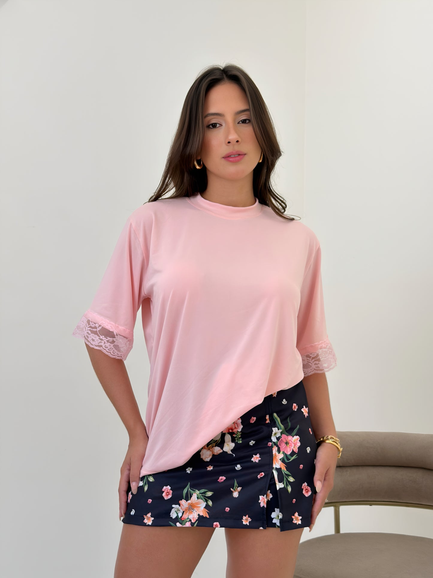 Max T-shirt - Rosa