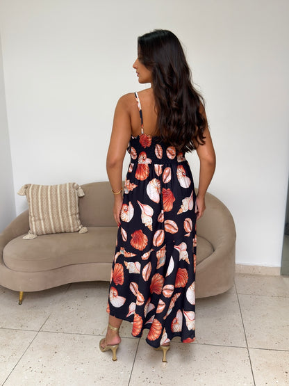 Vestido Luana - Conchas