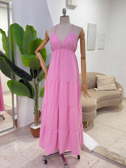 Vestido Sulamita - Rosa