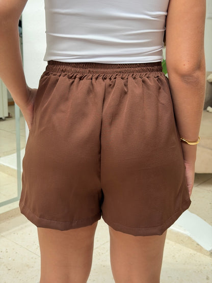 Short Social - Marrom