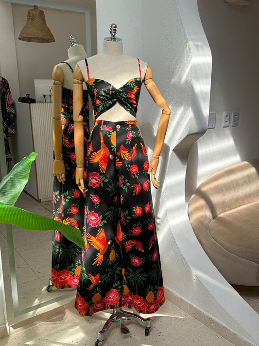 Conjunto Luciana - Barrado preto