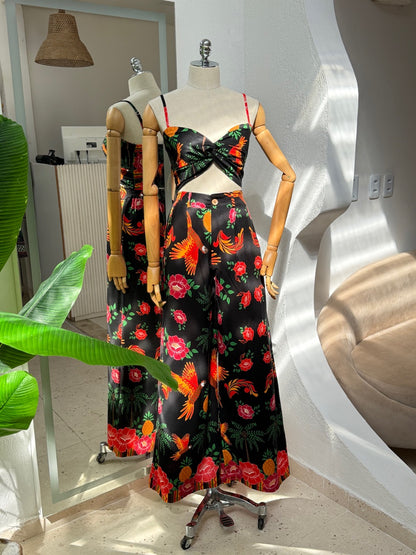Conjunto Luciana - Barrado preto
