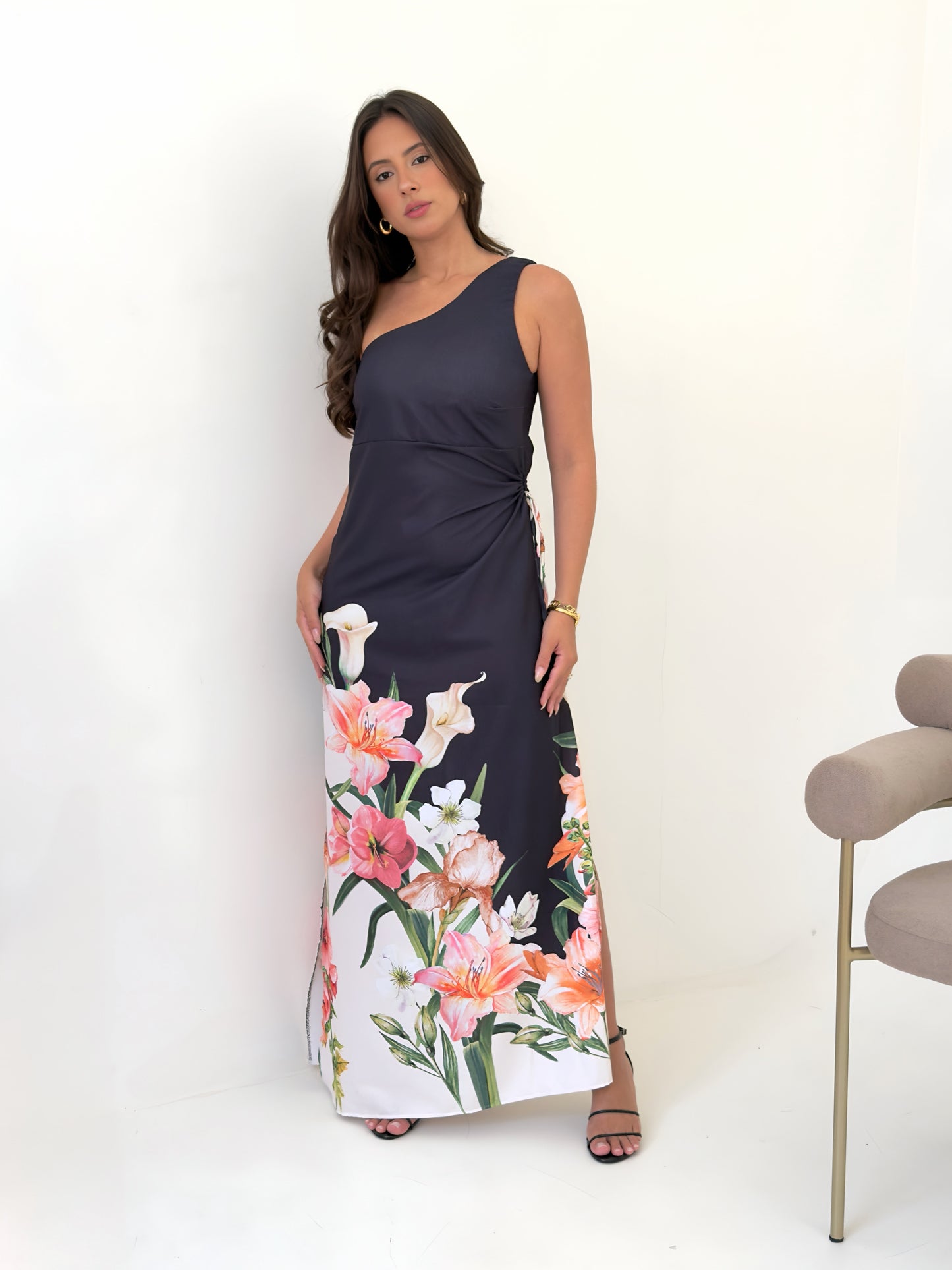 Vestido Longo - Floral Lisiandra
