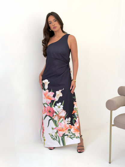 Vestido Longo - Floral Lisiandra