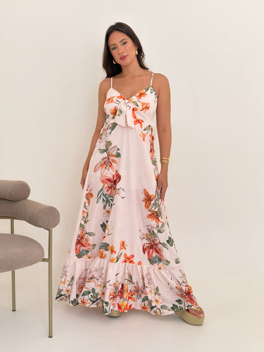 Vestido Magali - Floral Amarilis