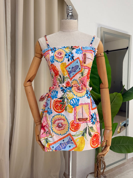 Short Saia Mia - Tropical