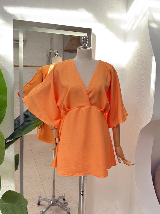 Vestido Laisa - Laranja