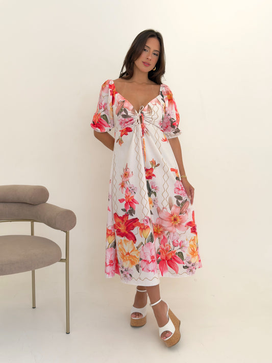 Vestido Laysla - Lírio
