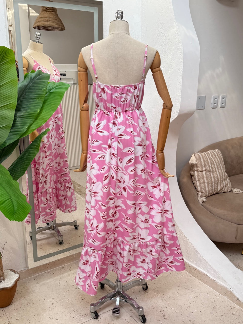 Vestido Lorena - Rosa