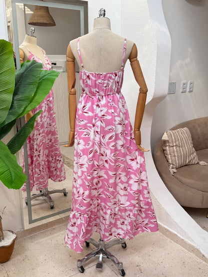 Vestido Lorena - Rosa