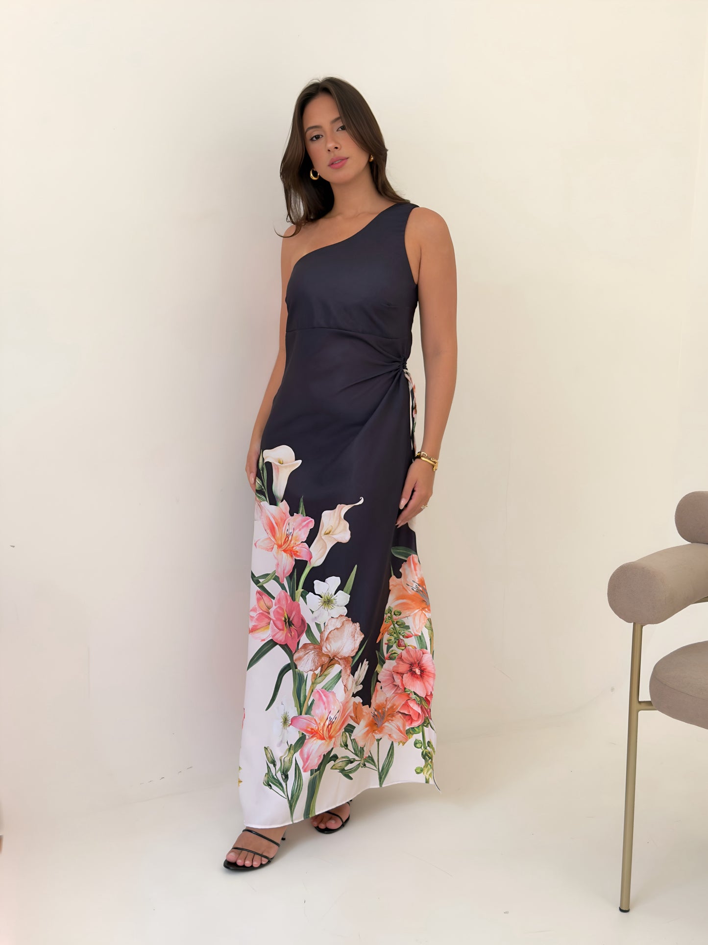 Vestido Longo - Floral Lisiandra