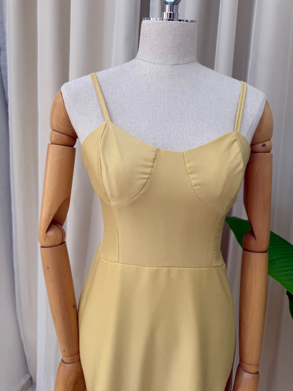 Vestido Tatiane - Amarelo