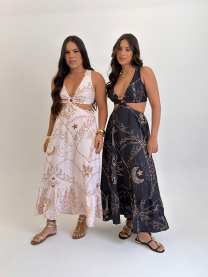 Vestido Amanda - Bege