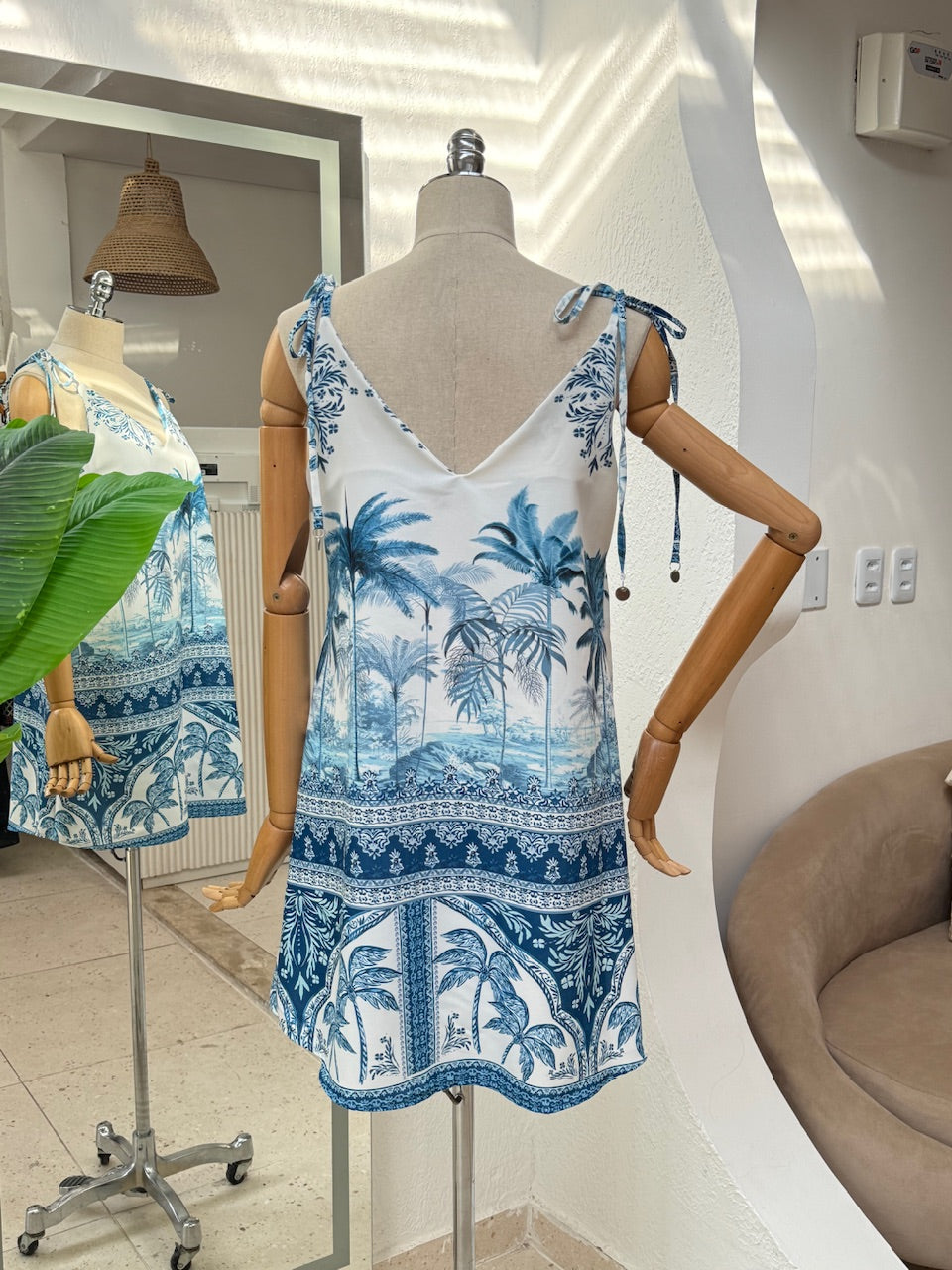 Vestido Bruna - Azul