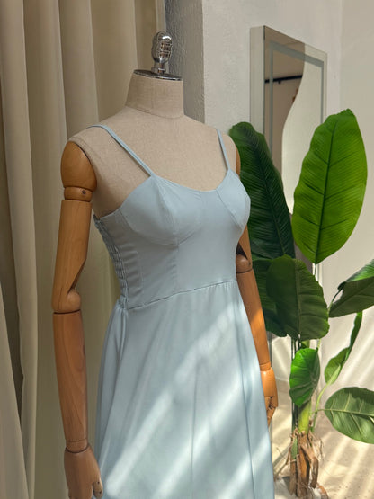 Vestido Tatiane - Azul céu