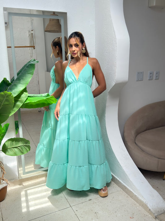 Vestido Sulamita - Verde