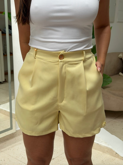 Short Social - Amarelo