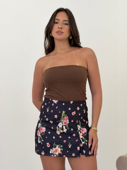 Blusa Agatha  - Marrom