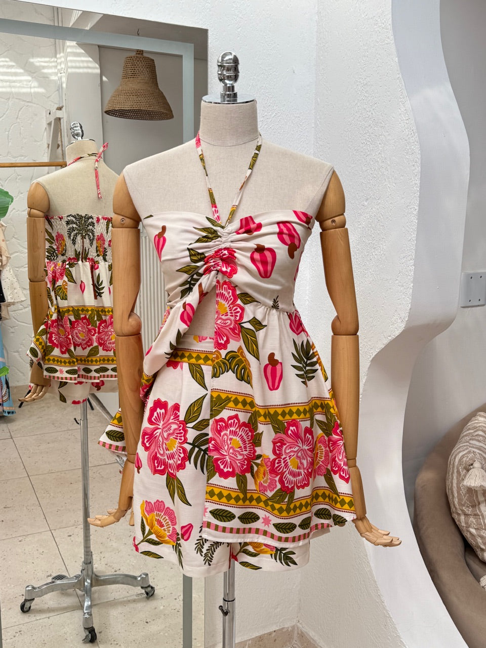 Conjunto Adele - Barrado branco