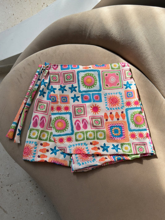 Short Saia Mia - Figurinha