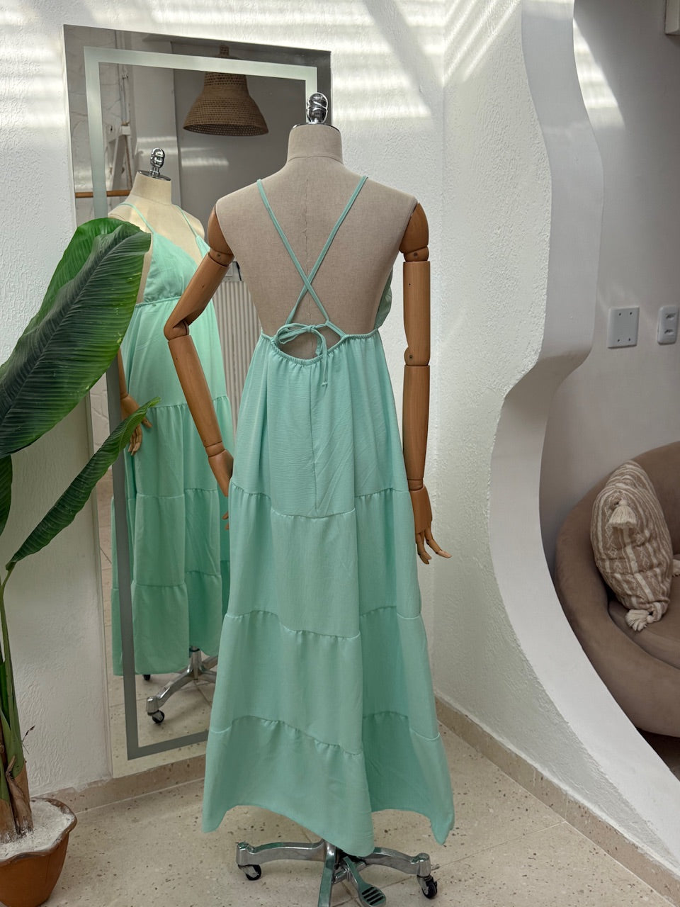 Vestido Sulamita - Verde Oliva